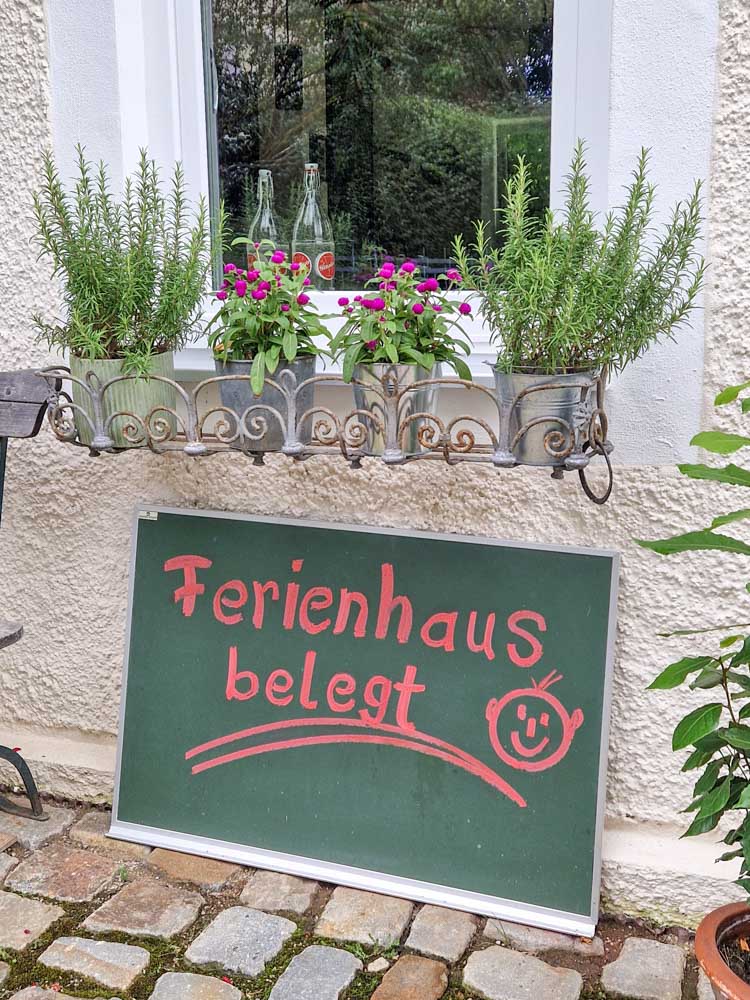 Ferienhaus belegt