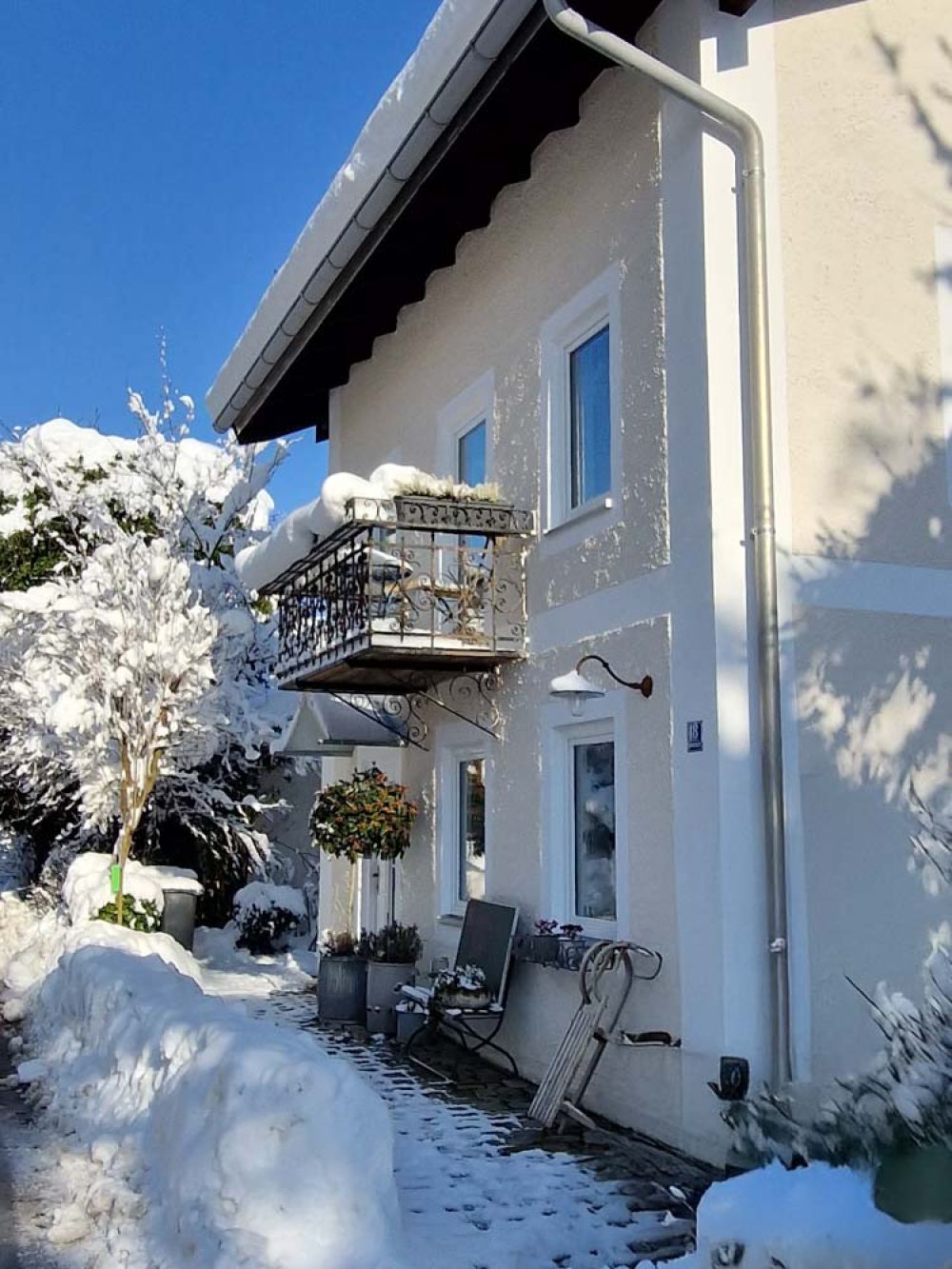 Wohnen auf Zeit im Ferienhaus am Simssee